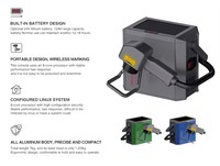 ActionLasers 20 30W – Idée de machine pour petites entreprises, facile à utiliser, marquage laser portable, machines de gravure laser à fibre, machine de sérigraphie ActionLasers