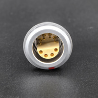 FFP.3S.308.CLAC72 connecteur demi-lune FFP série S 8 broches Push Pull prise autobloquante Compatible ERA.3S.308.CLL prise