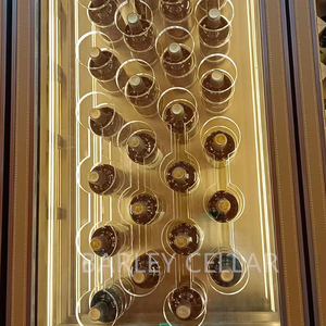 Vinoteca Personalizada con Refrigerador |   Control de Temperatura Multizona Integrado/de Libre Instalación en Acero Inoxidable para Hoteles, No Estándar - Product Image 5