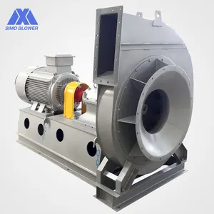 75 Kw Ac Motor HG785 Staal Industriële Boiler Zuigtrekventilator
