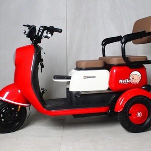 Tricycle électrique à longue portée de type ouvert fabriqué en Chine, 1000W 48V, avec trois sièges pour passagers - Product Image 5