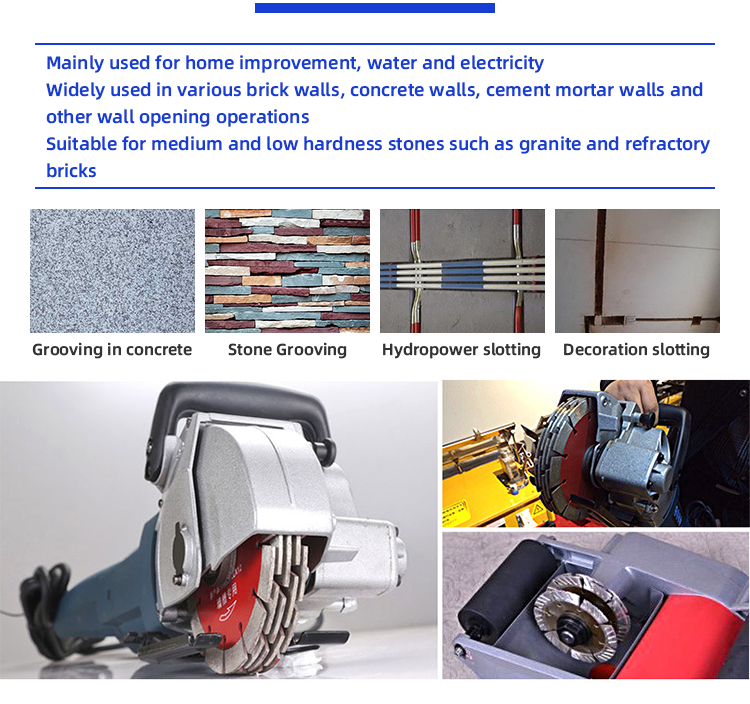4Inch Diamond Wall Cement Cutter Blade Diamond Concrete Saw Blade