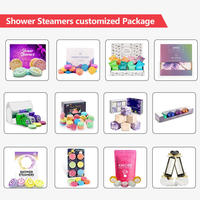 Tablettes de bain effervescentes bio de luxe véganes personnalisables avec logo, parfum et couleur sur mesure pour aromathérapie