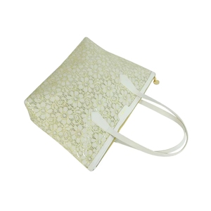 Bolsa de Compras de Gran Capacidad, Bolsa de Cosméticos para Mujer, Bolsa de Maquillaje Acolchada de Algodón, Bolsa de Aseo, Bolsa de Viaje con Cierre Suave, Bolsa Tipo Tote - Product Image 4