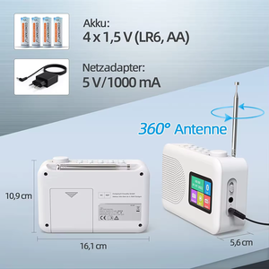 Multifunctional Household <strong>Radio</strong> Alarm Clock Digital Bluetooth Version Dab Fm <strong>Radio</strong> <strong>Internet</strong> Portable <strong>Radio</strong> Dab - Product Image 6