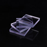 Plaque en polycarbonate solide de 40 mm, anti-rayures, revêtement rigide, résistante à l'usure, plaque plate transparente en PC pour vitrines, écrans tactiles