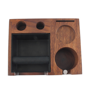 Soporte para Portafiltro de Café, Estación de Prensado Multifuncional Antideslizante, Apta para Almacenamiento de Tamper, Distribuidor y Portafiltro - Product Image 2