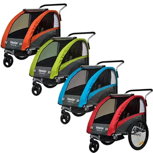 Velocelar — remorque de vélo <span class=keywords><strong>pour</strong></span> enfants, <span class=keywords><strong>porte</strong></span>-bébé avec connecteur de hachoir - Product Image 1
