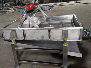 Siêu âm Vibro sifter thép không gỉ bột mịn sàng lọc tách thiết kế nhỏ gọn cho Chế biến bột - Product Image 3