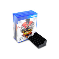 Support de disque de jeu TP4-1813 pour console de jeu PS4, support de rangement pour boîte de cartes CD, accessoires pour PS4