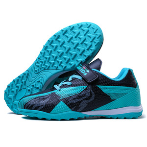Zapatos de <span class=keywords><strong>Fútbol</strong></span> para Niños con Velcro, Transpirables, Antideslizantes, <span class=keywords><strong>Botas</strong></span> de Entrenamiento para Niños y Niñas, para <span class=keywords><strong>Césped</strong></span> <span class=keywords><strong>Artificial</strong></span> - Product Image 2