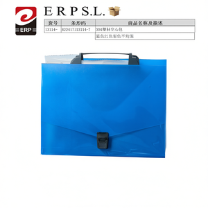Sacchetti di plastica cavi per la conservazione, blu, rossi, neri, misti, in materiale 304, con maniglia, per uso in ufficio - Product Image 2