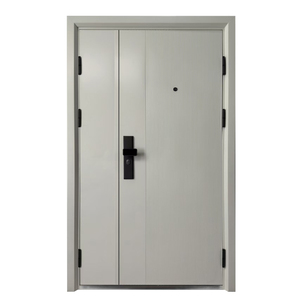 Nhà Sản Xuất Gỉ Bằng Chứng Thép Cửa Trước Bên Ngoài Thép Kim Loại Lối Vào Cửa Nhập Thông Minh Cửa Thép Cho Nhà - Product Image 5