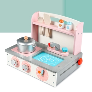 Jouet de cuisine en bois pour enfants, stand de crème glacée, jeu d'imitation, aliments jouets pour filles, cadeau idéal - Product Image 5