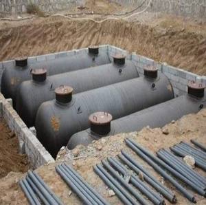 <span class=keywords><strong>20M3</strong></span> 20000 litres double paroi en acier fibre de verre SF souterrain essence huile diesel réservoir de stockage de carburant 20000 litres moulage coupe - Product Image 5