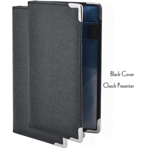 <strong>Server</strong> <strong>Book</strong> PU Leather Check Presenter for Coffee &amp; Bar Restaurant Bill Folder Essential Hotel &amp; Restaurant Supply - Product Image 2