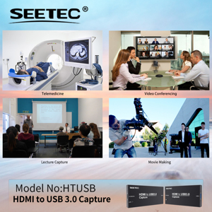 Tarjeta de Captura HDMI SEETEC HTUSB USB3.0, Entrada 1080p60 4K, Conexión UVC/UAC, Logotipo Personalizado OEM para Transmisión en Vivo/Juegos/Imágenes Médicas - Product Image 6
