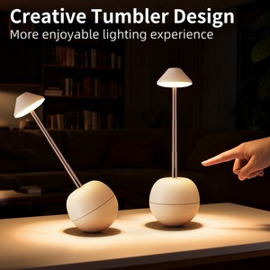 Cross-border Hot-Selling Rechargeable LED Night Light Creative Decorative <b>Table</b> <b>Lamp</b> Living Room Ambient Light Remote Control - Product Image 2