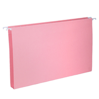 Carpeta de Archivo Colgante de Papel con Gancho de Suspensión de Color Tamaño A4/FC, Cierre de PVC Personalizado