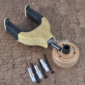 Cintre de <span class=keywords><strong>guitare</strong></span> à base de bois utilisé <span class=keywords><strong>sur</strong></span> le <span class=keywords><strong>mur</strong></span> à lattes et le crochet de support de <span class=keywords><strong>guitare</strong></span> pour <span class=keywords><strong>mur</strong></span>, convient aux guitares de toutes tailles - Product Image 4