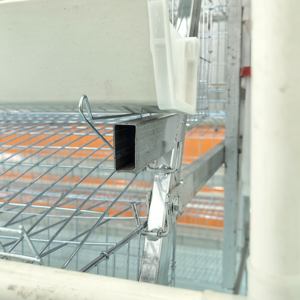 Jaula para Aves de Corral con Estructura en A Galvanizada - Resistente a la Corrosión para Climas Tropicales - Product Image 1