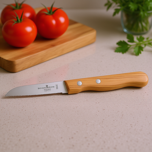 Couteau à tomates Schwerkrone 12 cm, lame dentelée pour une coupe précise - Product Image 3