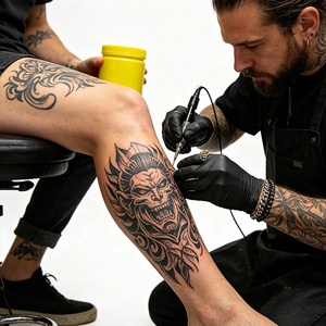Deluxe Safe 10g 30g 500g Tattoo Cream For High End Studios Luxury Spas Custom <b>Packaging</b> Service - Product Image 1