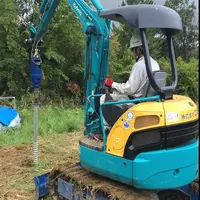 Máquina de perfuração de escavadeira da terra com perfuração de profundidade de 20m