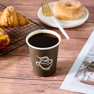Gobelets en papier brun à double paroi recyclables, biodégradables, écologiques, compostables pour le café chaud, les fêtes, les pique-niques et les événements de voyage - Product Image 5