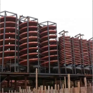 Impianto a spirale per la concentrazione di minerali pesanti da 300 t/h per sabbia nera di spiaggia e sabbia marina - Product Image 1