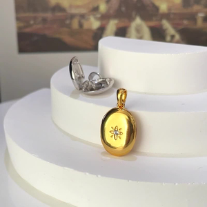 925 кулон в виде звезды из стерлингового серебра с цирконием - Product Image 5