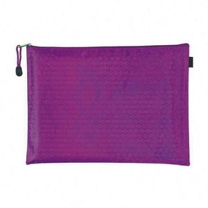 SAM A4 Plastic Waterproof <b>Document</b> Storage <b>Folders</b> Bills Pencil Pouch Zipper File Bags - Product Image 5