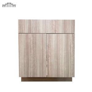 Panneau MDF mélamine porte à panneau plat porte en bois sans cadre à fermeture en douceur armoires de cuisine pour grossiste Vietnam fabriqué en usine - Product Image 3