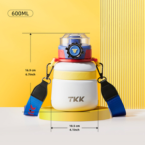 TKK Branded <span class=keywords><strong>Avengers</strong></span> Series Tasse à eau de 600ml pour enfants Gobelet de voyage en acier inoxydable 316 isolé sous vide à double paroi - Product Image 4