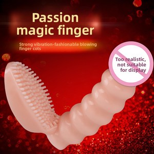 Mainan seks dewasa lengan <span class=keywords><strong>Vibrator</strong></span> jari gairah ajaib untuk pria dan wanita g-spot getaran orgasme - Product Image 2