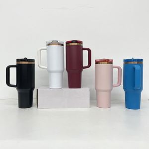 Paquete de 20 Vasos Térmicos de Acero Inoxidable de 40 oz con Logotipo Personalizado, Pajita Extraíble, a Prueba de Fugas, Recubiertos de Cobre, para Grabado Láser - Product Image 2