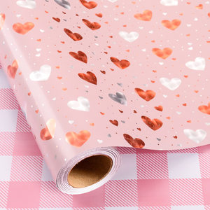 Pink heart laser cut gift <b>wrapping</b> <b>paper</b> Valentine's Day gift <b>wrapping</b> <b>paper</b> Customizable Warehouse stock available now - Product Image 1