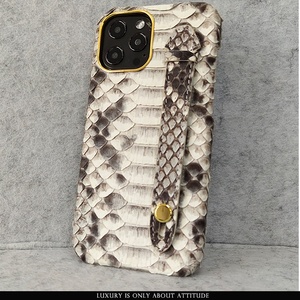 Étui luxueux en <span class=keywords><strong>cuir</strong></span> naturel véritable de haute qualité pour <span class=keywords><strong>iphone</strong></span> <span class=keywords><strong>12</strong></span> <span class=keywords><strong>pro</strong></span> max avec dragonne - Product Image 4