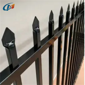 Clôture en fer forgé durable Porte <span class=keywords><strong>tubulaire</strong></span> Jardin Panneaux de clôture en acier pour maison - Product Image 4