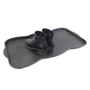 多用途水滴靴干地板保护器PP鞋靴托盘