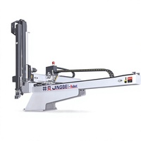 Brazo Robótico de Acero de Alta Resistencia Jingbei JBHD-3000P-L4690 con Cabezal Servo Grande, Recorrido de 4690x3000mm, Potencia de 3.85kVA y Peso de 1650kg