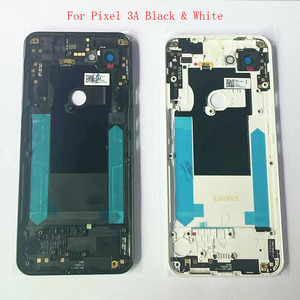 Pièces de téléphone portable en gros pour <span class=keywords><strong>coque</strong></span> de couverture en verre arrière Google <span class=keywords><strong>pixel</strong></span> <span class=keywords><strong>3A</strong></span> noir et blanc - Product Image 2