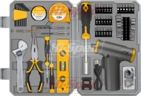 Kit d'Outils de Tournevis Électrique 4V USB Rechargeable Sans Fil avec Mallette Rigide pour Bricolage Maison OEM ODM – Un Ensemble d'Outils d'Usine