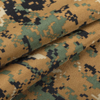 Tissu Oxford tissé imprimé camouflage 100% polyester 600D PU 72T, imperméable et antistatique pour bagages et tentes de filles (Marpat)