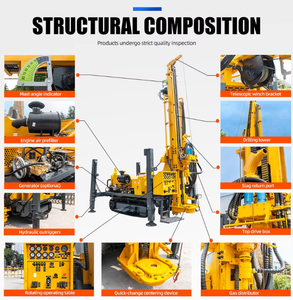 500m Best-selling 2026 Hengwang Fully Hydraulic Core Exploration <strong>Drilling</strong> Rig Mine <strong>Drilling</strong> Rig Core Samples SPT CE Ore Diamond - Product Image 4