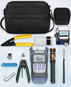 Factory Supply Fiber Optic Tool Kit With Power Meter And Fiber Cleaver Fiber Equipment Inspection