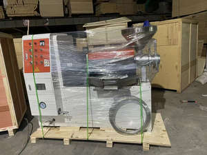 Prensa de tornillo para semillas de girasol 6YL-100ZDI, grado comercial industrial, equipo de prensado de aceite de girasol de alta tasa de extracción - Product Image 5