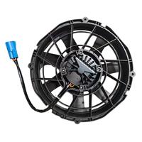 Ventilateur axial sans balais SPAL VA89-ABL320P/R/A/N-94A 12V/24V pour le refroidissement du condenseur et du radiateur de climatisation de bus
