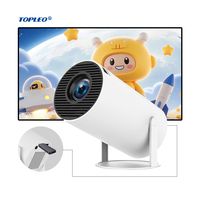 Proyektor Topleo dengan Fungsi Screen Mirroring Proyektor Video Home Theater untuk Film dan Game Proyektor Mini