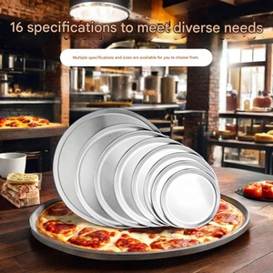 Malla <span class=keywords><strong>de</strong></span> aluminio para <span class=keywords><strong>pizza</strong></span> <span class=keywords><strong>de</strong></span> 6/22 pulgadas, bandeja <span class=keywords><strong>de</strong></span> aluminio <span class=keywords><strong>de</strong></span> borde ancho para hornear <span class=keywords><strong>pizza</strong></span>, bandeja <span class=keywords><strong>de</strong></span> <span class=keywords><strong>pizza</strong></span> duradera para hornos comerciales y domésticos - Product Image 3